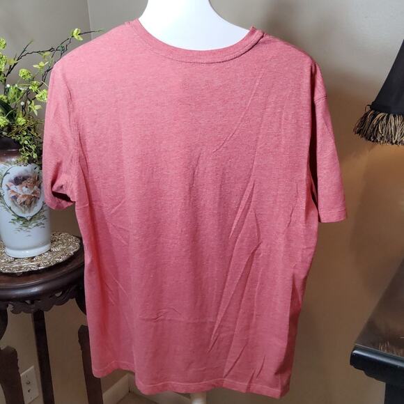 Roundtree & Yorke Men's V-neck Size L Red Heather - Picture 4 of 7